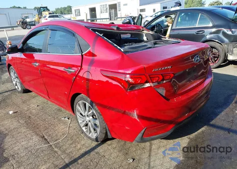 2022 Hyundai Accent Limited из США, поврежденный, VIN 3KPC34A68NE165842